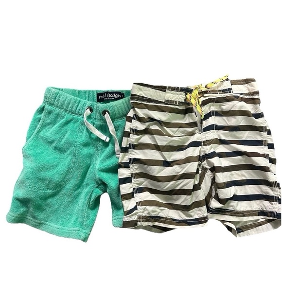 Mini Boden Other - Mini Boden Shorts Crewcuts Swim Trunks Size 4T
